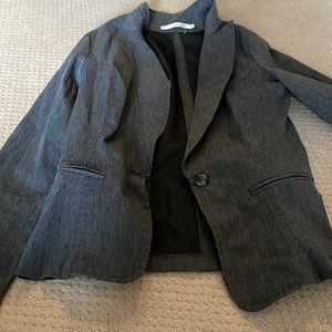 Blazer color grey snaches waist size s